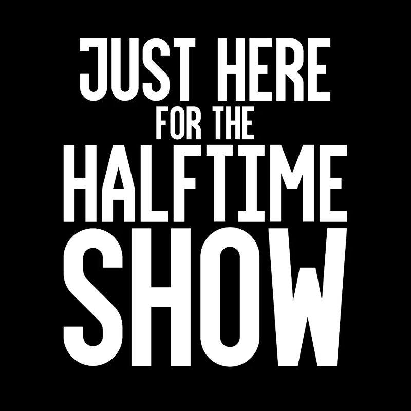 Juste ici pour le spectacle de la mi-temps