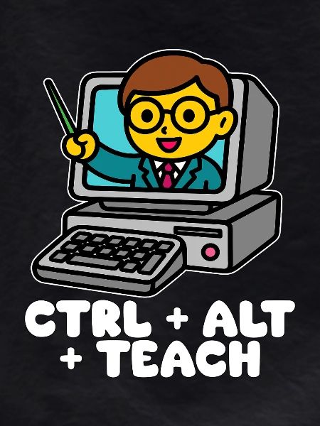 CTRL + ALT + TEACH - TEACHER GIFT