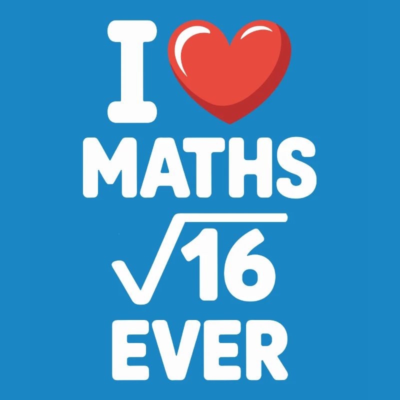 Math J’adore les maths Maths Nerd Professeur de mathématiques