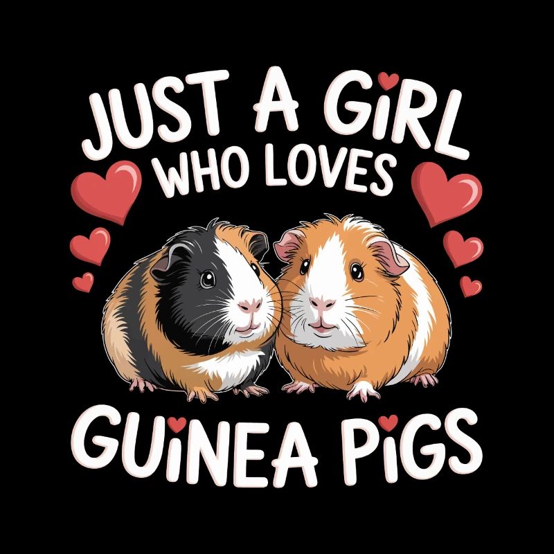 Juste une fille qui aime les cochons d’Inde