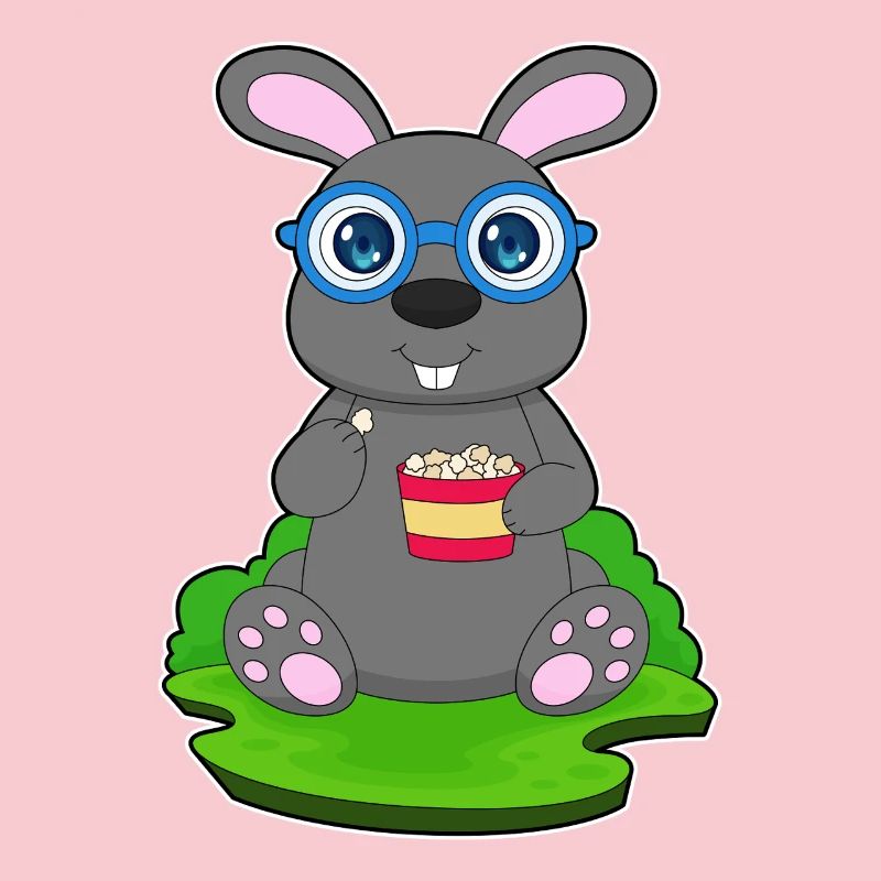 Pop-corn lapin