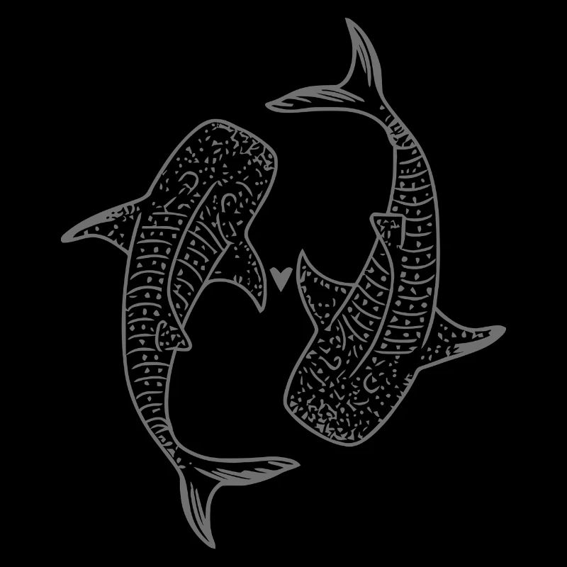 Motif de requin complexe pour des vêtements uniques