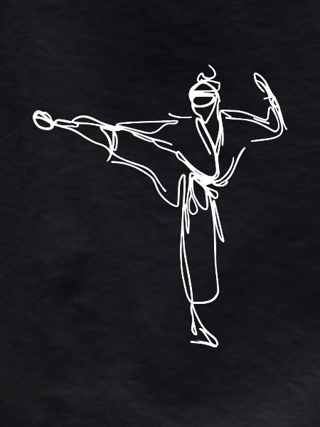 Karateka Sketch