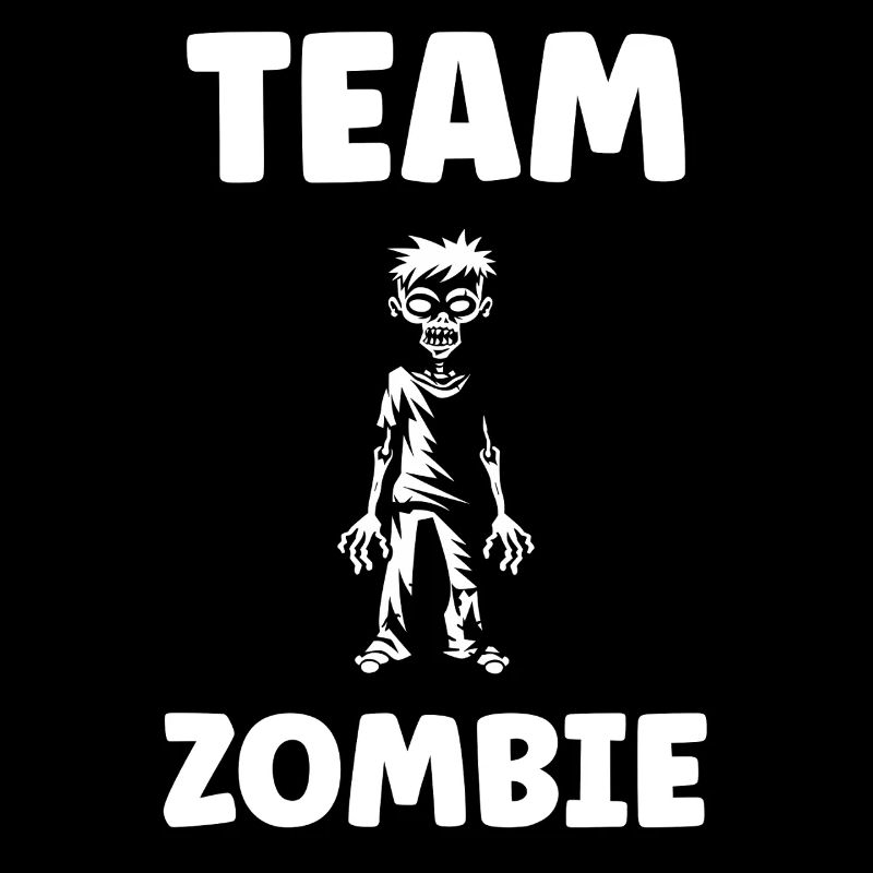 Energetic Zombie Design with Text