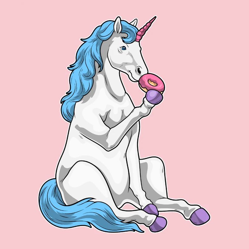 Unicorn Donut