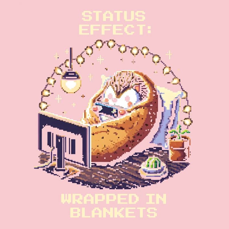 Status: Eingekuschelt in Decken