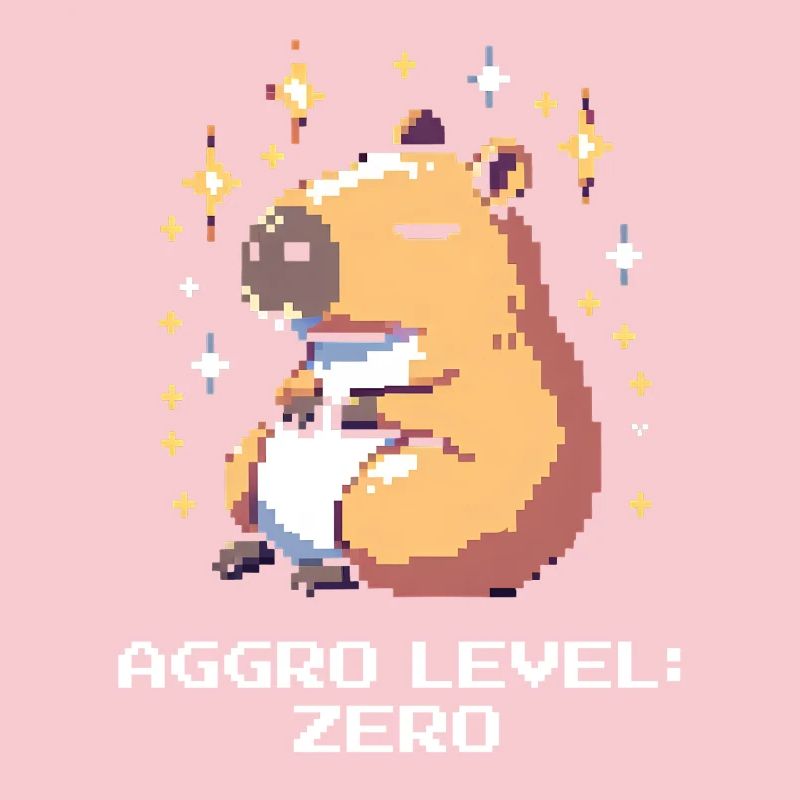 Aggro-Level: Null | Capybara & Ruhe