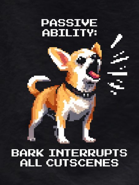 Passive: Barking stops cutscenes | Chihuahua