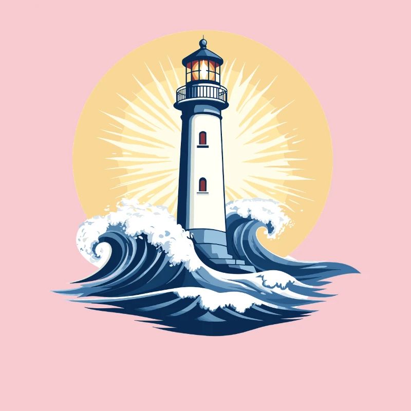 Lighthouse at sunrise