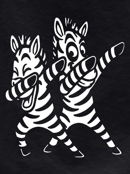Dabbing Zebras Dancing