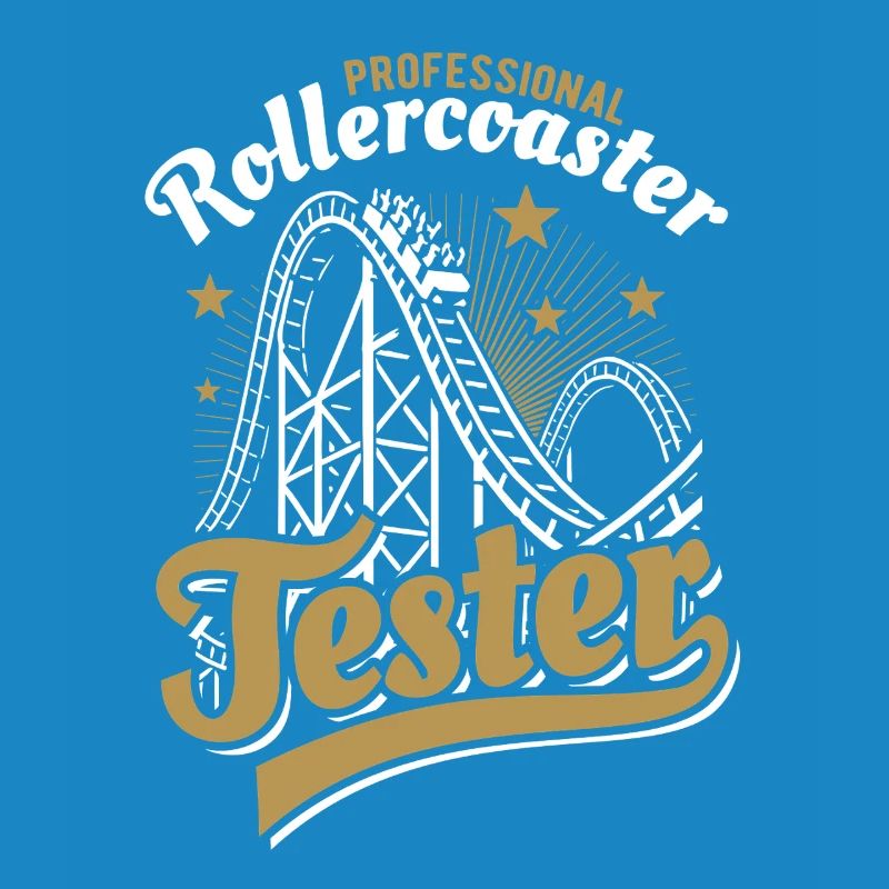 Professional roller coaster tester