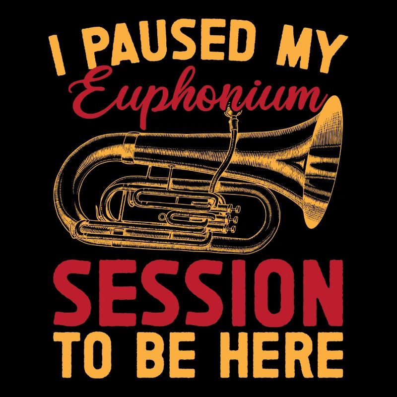 Euphonium a mis ma session en pause Soyez ici Baryton