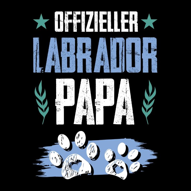 labrador hunde papa