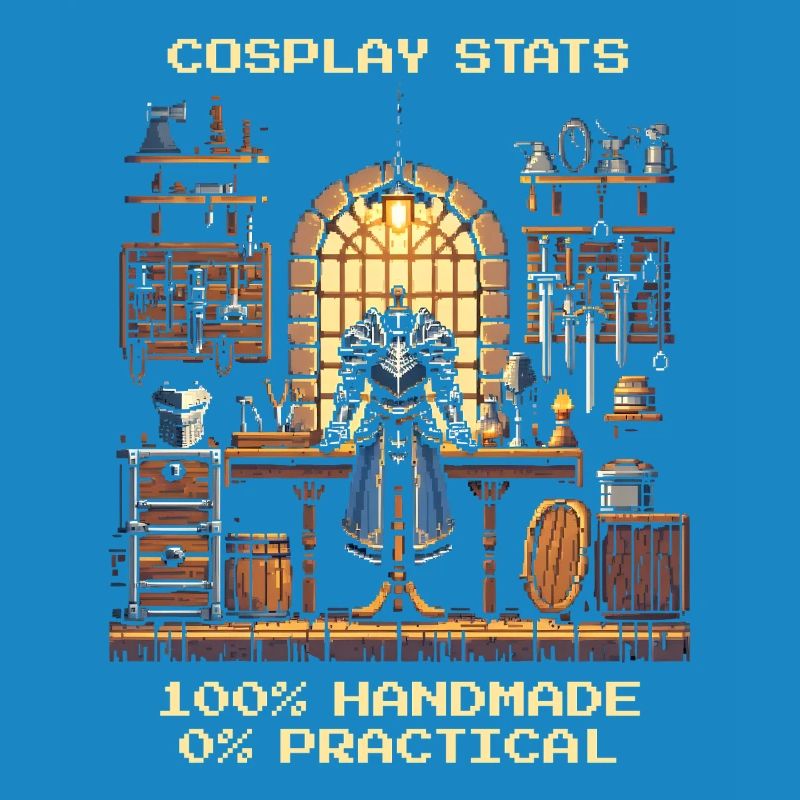 Cosplay Stats: 100% Handmade, 0% Practical