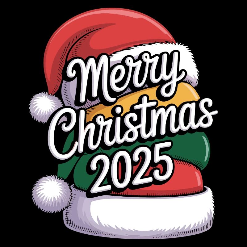 Christbaumhut mit Weihnachtsgruß 2025