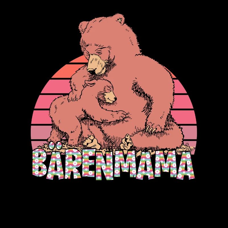 Bientôt Mama MOTHER BEAR Drôle