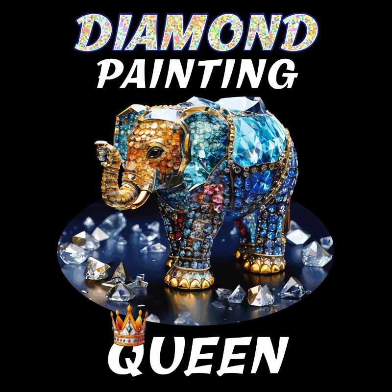 DIAMOND ELEPHANT DIAMOND PAINTING QUEEN