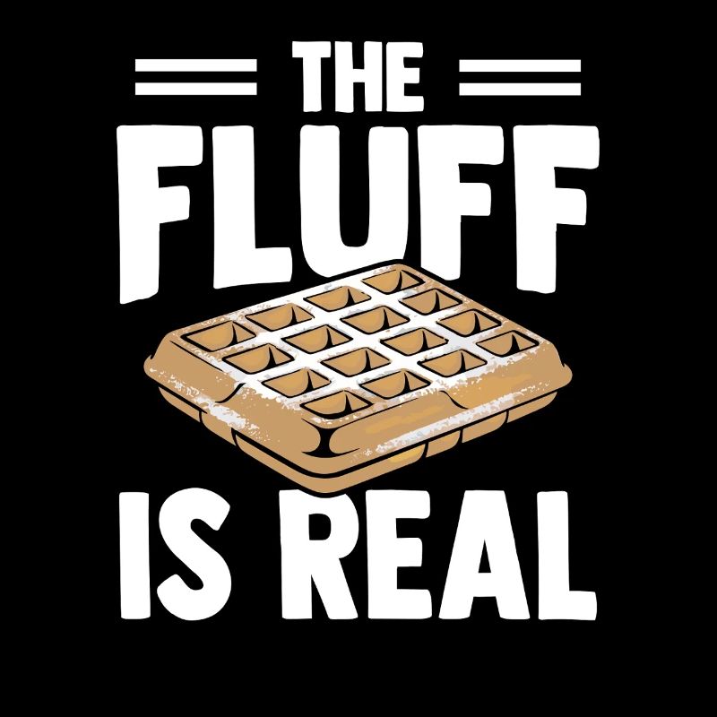 Gaufres Nourriture Candy Fluff est réel