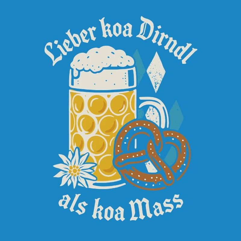 Lieber koa Dirndl als koa Mass - Bier und Gaudí