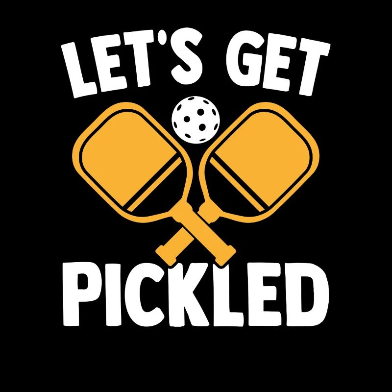 Lustiger Pickleball Spruch Let's Get Pickled