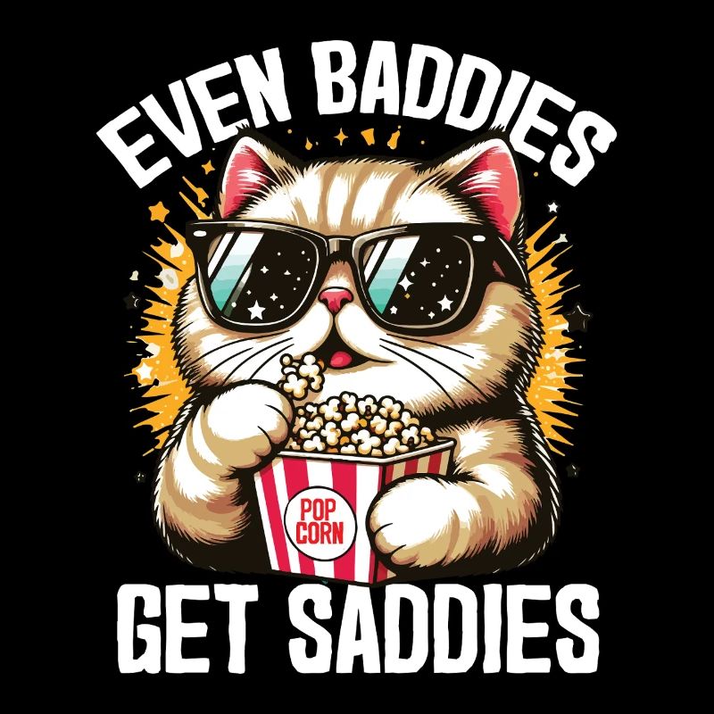 Cool Cat Meme – Even Baddies Get Saddies Funny Pop