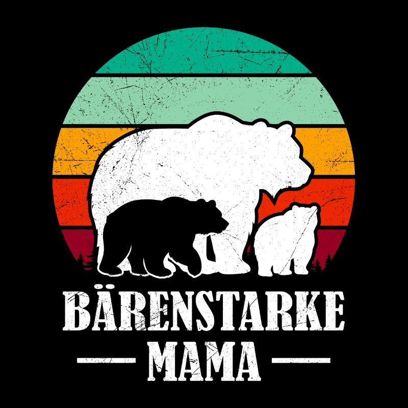Werdende Mutter BÄREN STARKE MAMA Lustiges