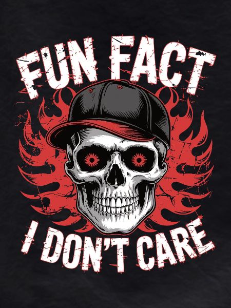 Skull Saying Fun Fact