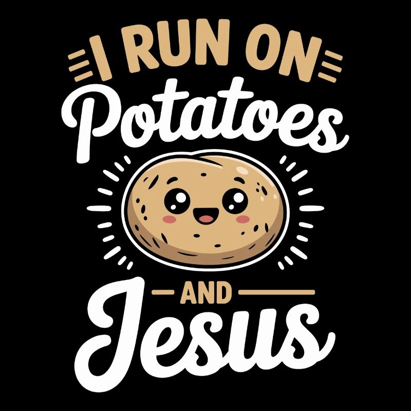 I Run On Potatoes And Jesus