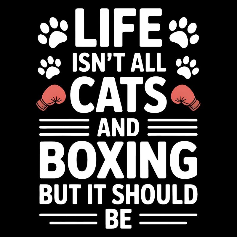 Boxe Dire Chats Boxer Drôle Boxe Cadeau