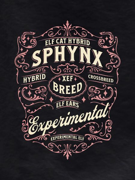 Elfe Sphynx Chat