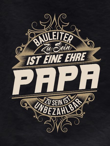 Bauleiter Papa
