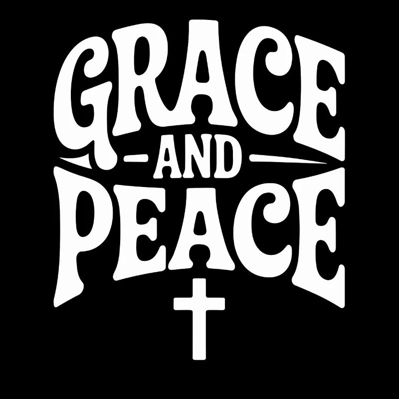 Grace And Peace Jesus Christen Glaube
