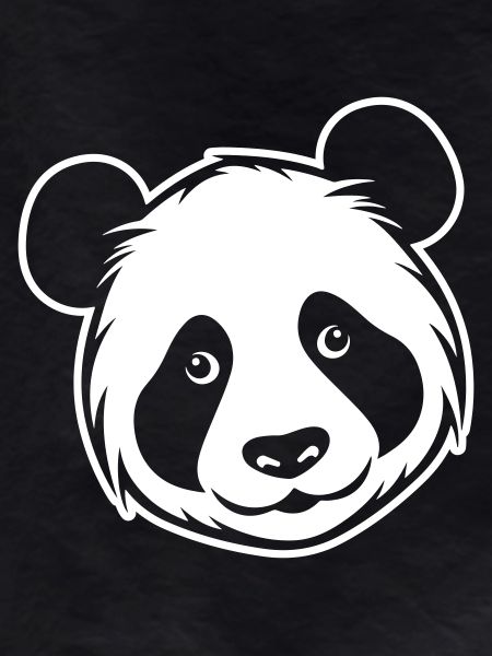 Tête de panda