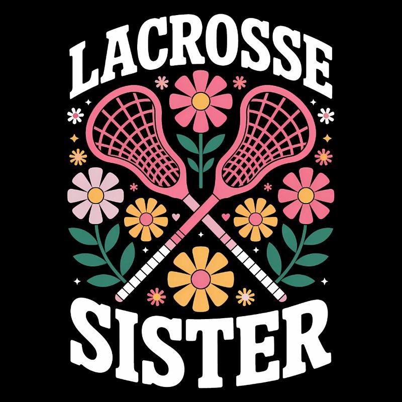 Lacrosse Spruch Schwester Lustig Lacrosse Geschenk