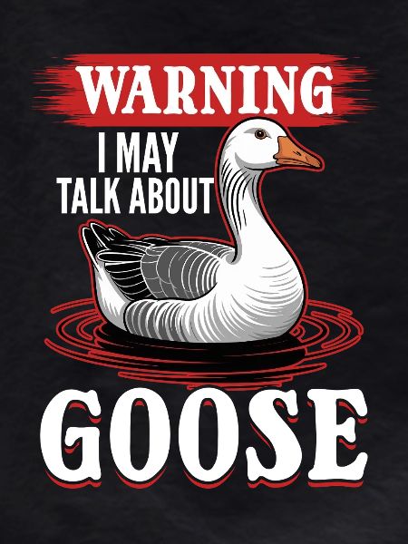 Funny Bird Goose
