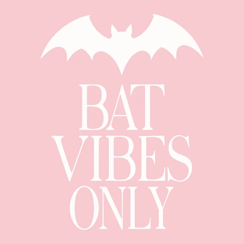 Bat Vibes Only – Déclaration gothique