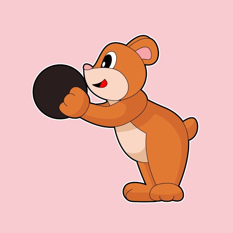 Bear Bowling Boule de bowling