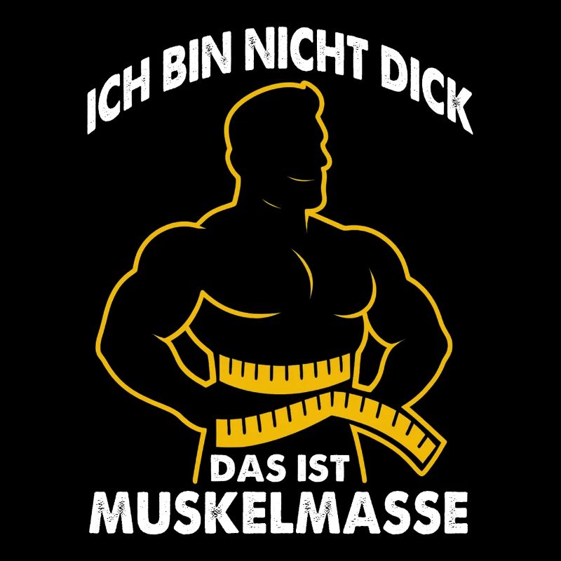 Muscles instead of mass saying