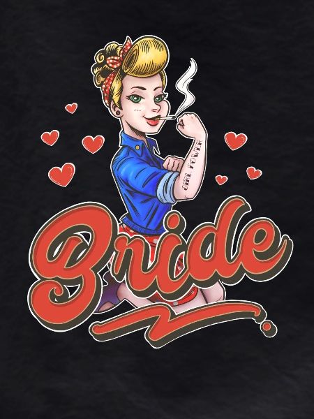 Bride Pin Up