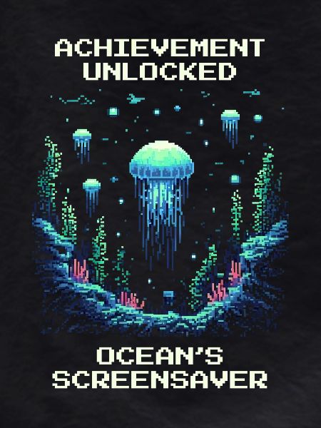 Achievement: Ocean Screensaver