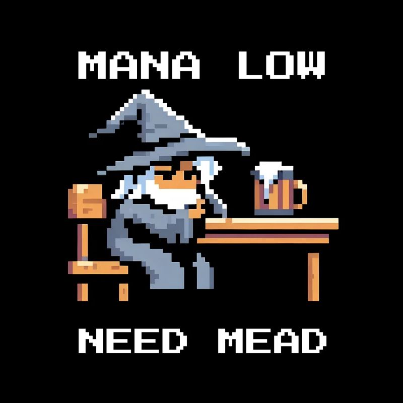 Mana vide ? L’hydromel aide ! | Blague de RPG sorcier