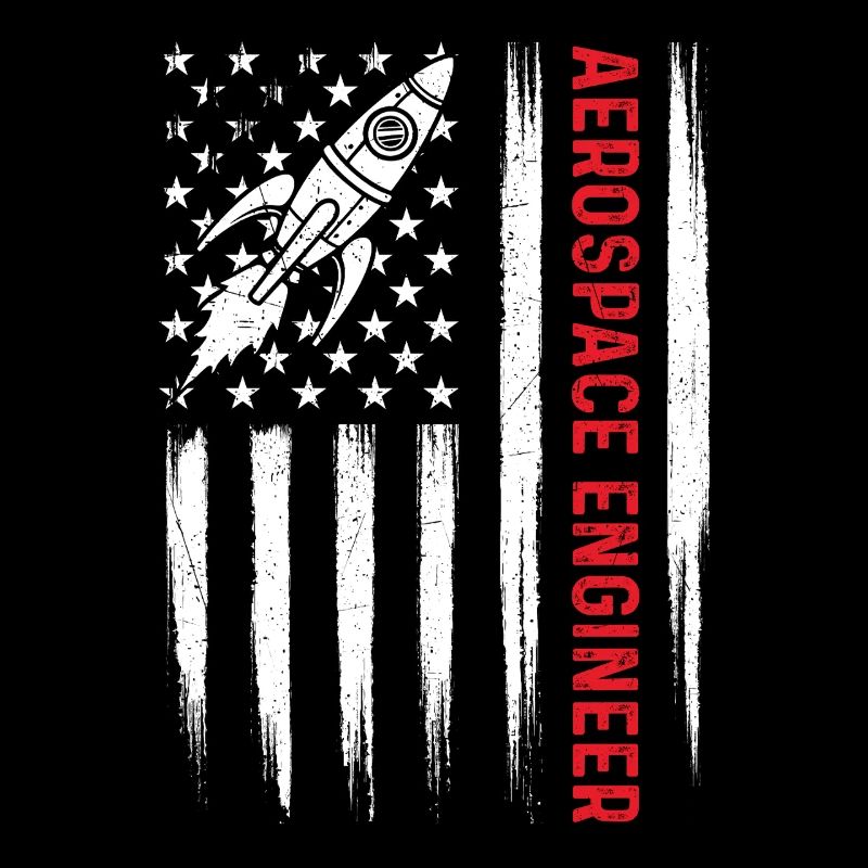 Aerospace Engineer Simple Bold STEM Pride Quote