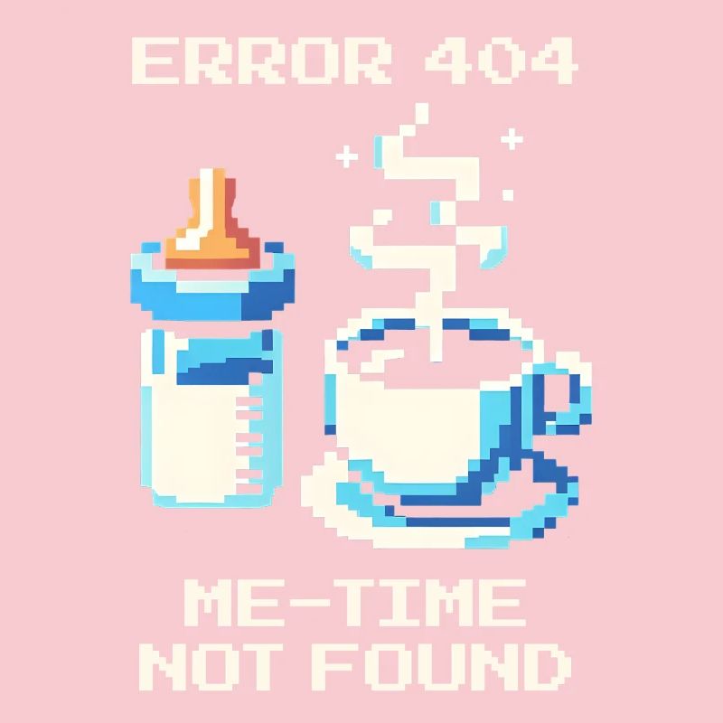 Error 404: Me-Time fehlt | Mama, Kaffee, Alltag