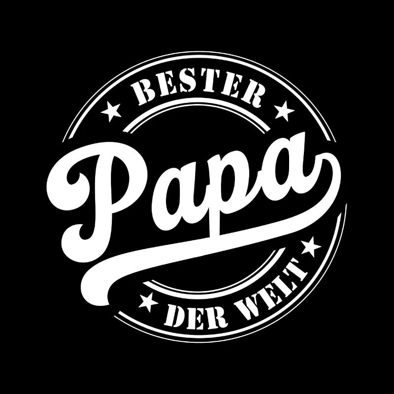 Lustig Spruch Bester Papa der Welt Vatertag Gesche