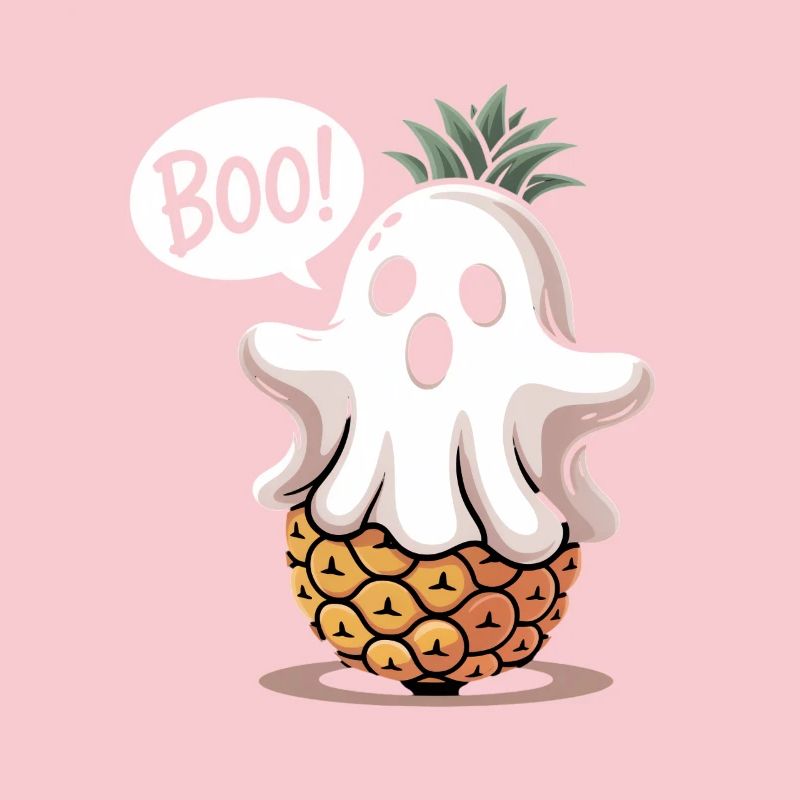 Pineapple Ghost Halloween