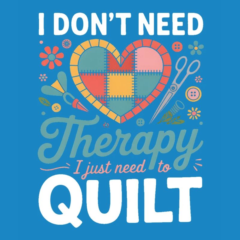 Patchwork Heart Therapy Quilt