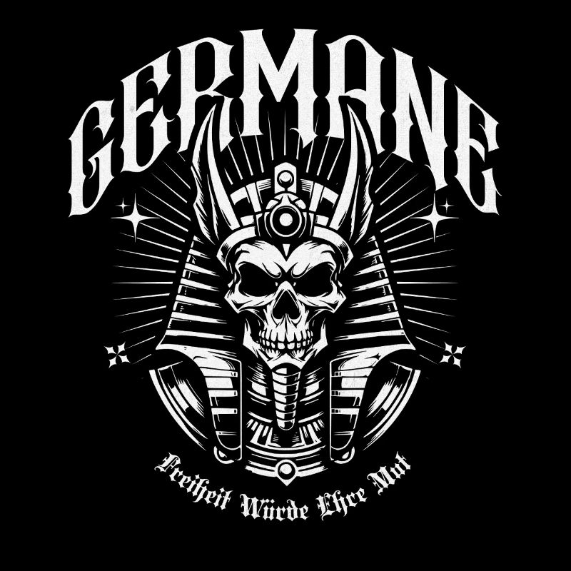 Crowns Skull Warrior Germanic