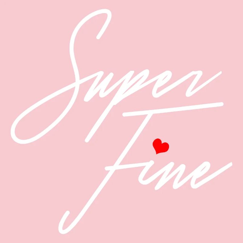 Super feines Mädchen oder Mutter selbstbewusste Frauen Empowerment