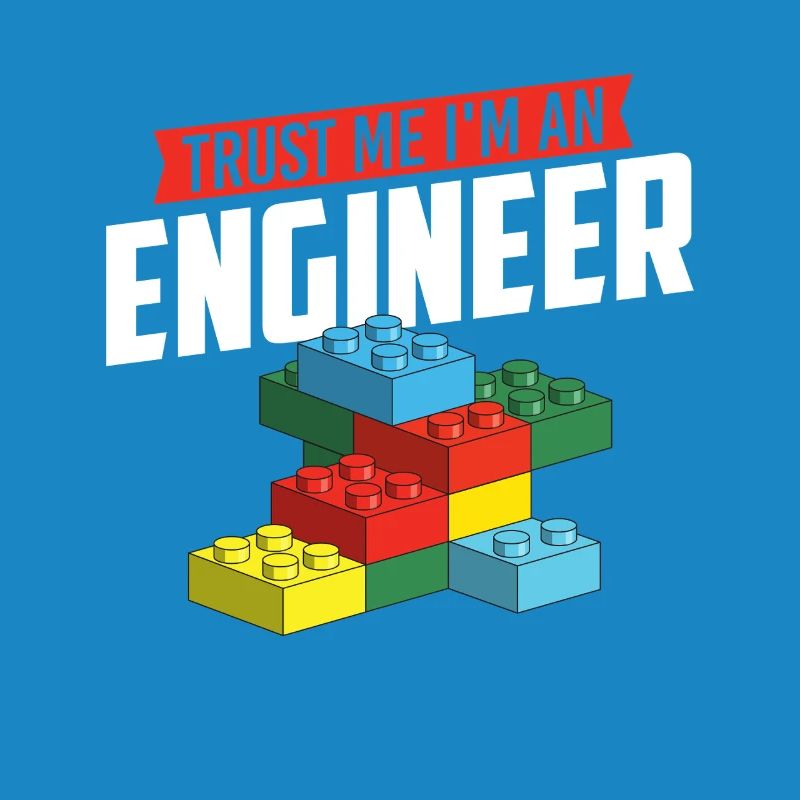 Trust Me I’m An Engineer Brick Builder Block Build
