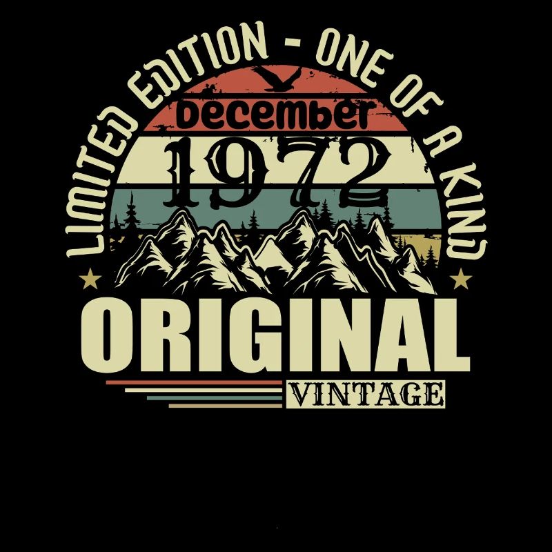 Décembre 1972 Décembre Anniversaire Décembre 1972